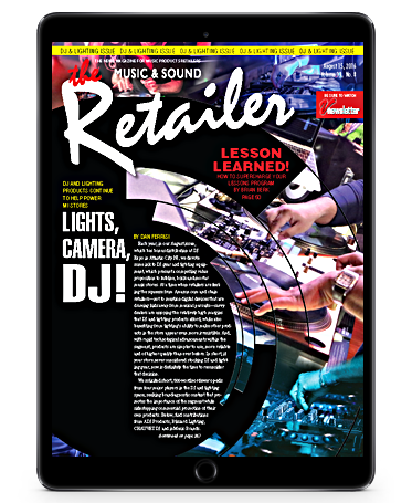 The Retailer' - DJ & LIGHTING REVIEW ISSUE